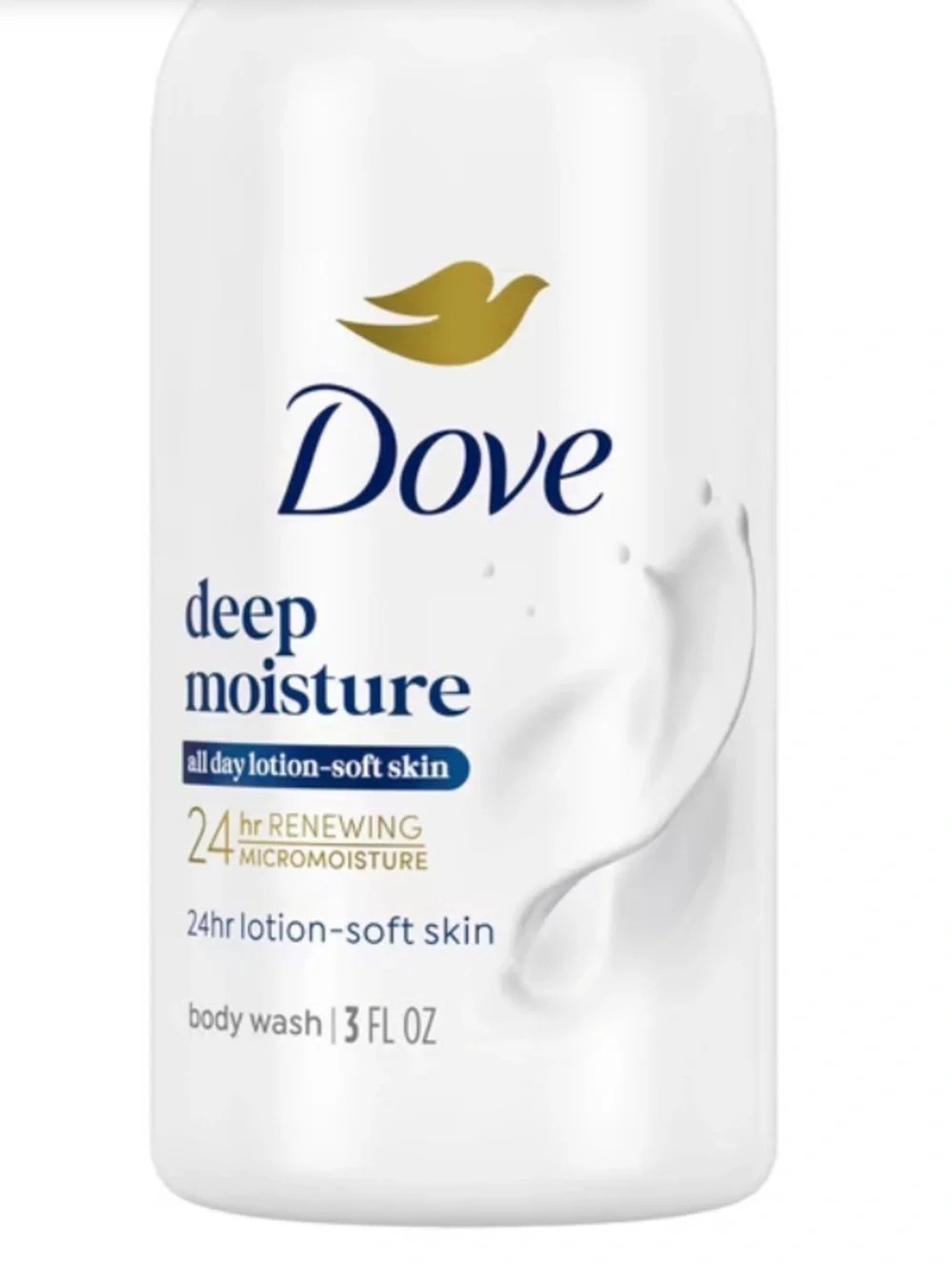 Dove Deep Moisture Body Wash - White